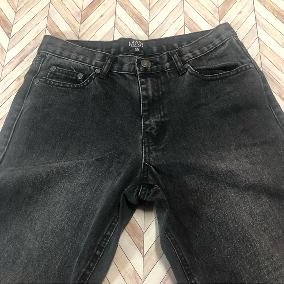 Ecko Unltd Long Jean Shorts Baggy Fit Wide Leg Men’s Size 40. 100% Cotton. - Picture 2 of 7